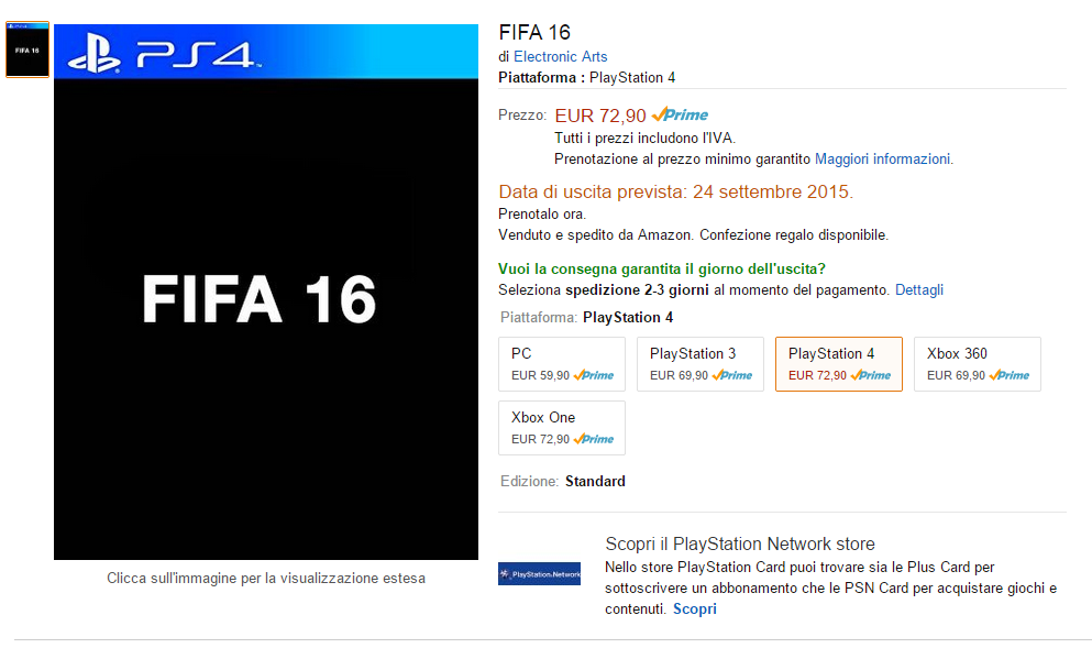 Amazon.it-FIFA-16